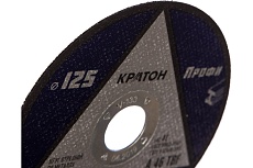 Круг отрезной по металлу A46TBF (125х1.0х22.2 мм) Кратон 1 07 02 019