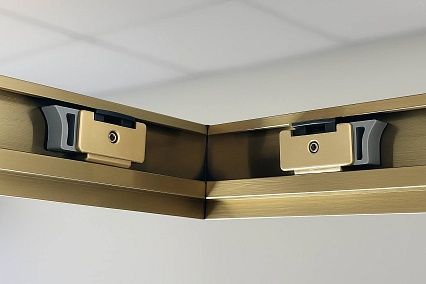 Душевой уголок Timo TKSS-90/17C-8 90x90 прозрачный, матовое золото T38