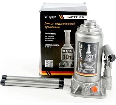 Домкрат гидравлический Vettler (10т) бутылочный VEBJ10N