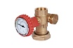 Насосная группа STOUT с 34 пластинами, с насосом, в теплоиз. Grundfos UPSO25-65 SDG-0038-342502 RG008U9S95RRLF