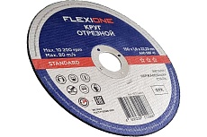 Отрезной круг Standard металл/нержавейка A40 SBF 41, 150x1.6x22.23 мм Flexione 10002408