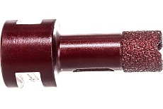 Коронка алмазная вакуумная по камню D16-15W-40L-M14 (16х40 мм; М14) Messer 06-35-016