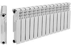 Биметаллический радиатор Металлсервис THERMA Q2 350/80 14 секций 1223426