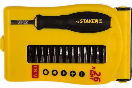 Набор для точных работ 28 предметов Stayer MASTER 25614-H28