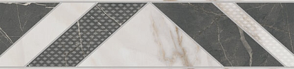 Бордюр Kerama Marazzi Буонарроти обрезной 7.2х30 см, 13109R\11