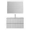 Тумба с раковиной BelBagno Uno 100 см Bianco Opaco
