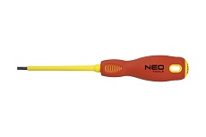Шлицевая отвертка Neo Tools 4.0x100 мм 1000 В CrMo 04-053