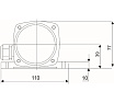 Внешний площадочный вибратор Vibromatic MVF21M 1215057565