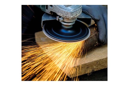 Круг фибровый 125х22 мм, P24, керамика ABRAFORM AF-FBR-CRM-125-P24