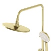 Душевая стойка Grossman Galaxy 500.K35.01.320 золото сатиновый
