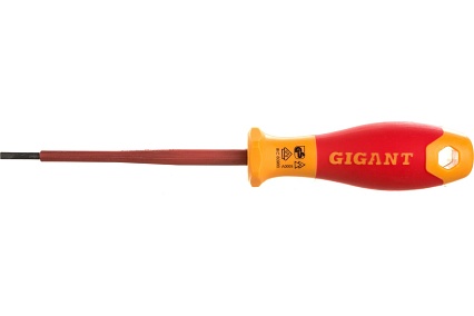 Диэлектрическая отвертка Gigant SL 3x100 мм GDS SL 3100