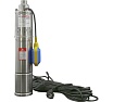 Насос скважинный винтовой Millennium 4" 250 Вт/95 м/1,9м3/час с нержавеющим корпусом с поплавком НВ490ВП(СН495ВП)