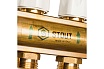 Распределительный коллектор из латуни без расходомеров 12 вых. STOUT SMB 0468 000012