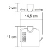 Держатель туалетной бумаги WasserKRAFT Kammel K-8325