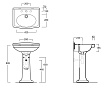 Пьедестал для раковины Simas Londra LO915bi
