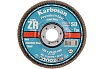 Круг лепестковый торцевой, угловой, цирконат 100% 125х22.2 мм, P-120 ABRAFORM AF-FLAP-CN-125-P120-ZR100