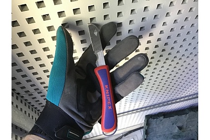 Складной нож электрика Knipex KN-162050SB