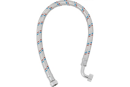 Подводка для воды ДТРД Гигант 60 см 1/2" г/г угл 6012ГГУ