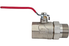 Шаровой кран с полусгоном EUROS (ручка-усиленный рычаг) 1 1/2&quot; ВР-НР EU.YT1287070 112_k