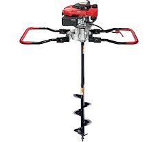 Специальный профессиональный комплект мотобур BURAN DT-1600 TERMINATOR со шнеком HARDDRILL 250x800 и удлинителем PLUS-500 S00144