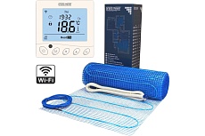 Комплект: нагревательный мат thm180-140, терморегулятор wifi w350i крем Grand Meyer THM180-140(W350i)