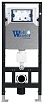 Комплект Weltwasser 10000010829 унитаз Merzbach 041 MT-BL + инсталляция + кнопка Amberg RD-CR