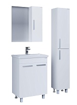 Мебель для ванной Grossman Нео 50 см белый, краска