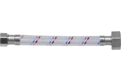 Гибкая подводка для воды ЦС ГИГАНТ 17 нейлон 1/2”Г х 3/4Г L-40 см, штука ГП002330
