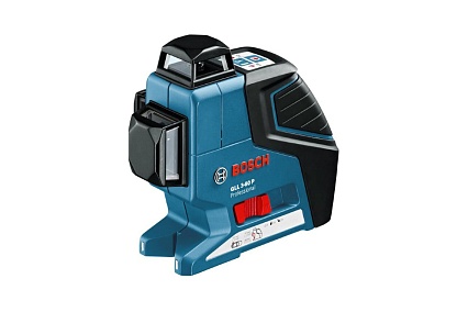 Линейный лазерный нивелир Bosch GLL 3-80 P + BM1 новый + LR2 в L-Boxx 0.601.063.30A