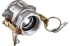 Камлок соединение типа D (1&quot;; розетка; внутренняя резьба BSP; алюминий) TITAN LOCK TL100DAL