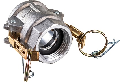 Камлок соединение типа D (1"; розетка; внутренняя резьба BSP; алюминий) TITAN LOCK TL100DAL