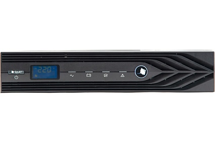 Источник бесперебойного питания Skat -UPS 1000 RACK Источник бесперебойного питания 900Вт, On-Line, 2 АКБ внешние, чистый синус, ток заряда 6 А 8951