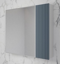 Зеркальный шкаф Style Line Стокгольм 80 см, графит софт ЛС-00002325