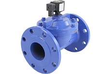 Электромагнитный клапан DN.ru VSF-602V-PU-NC Ду80 Ру10 24В AC пилотного действия D130-04209