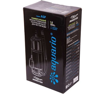 Погружной насос AQUARIO FREEDIVER ASP3-30 кабель 15 м 3330