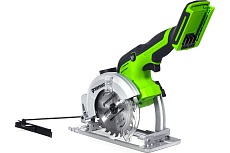 Циркулярная мини пила аккумуляторная GreenWorks Арт., 24V, бесщеточная, без АКБ и ЗУ 1501207