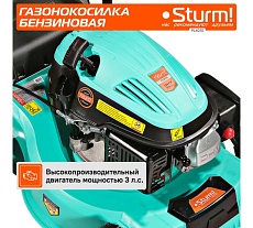 Бензиновая газонокосилка Sturm PL4010
