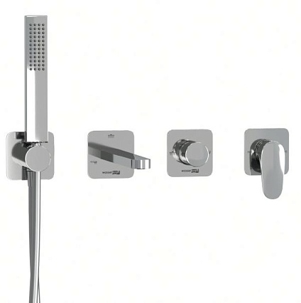 Смеситель для ванны WasserKRAFT Weida A3151.268.270.271.087.103 хром