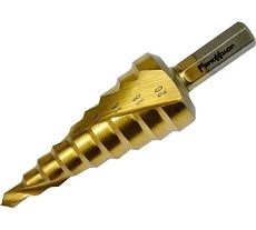 Сверло по металлу ступенчатое (4-20 мм; HSS) РемоКолор 35-6-420