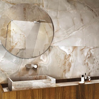 Керамогранит Rex Ceramiche Reves De Rex Noisette Glossy Ret 6 mm 60x120 см, 769934