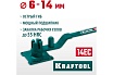 Ручной станок для гибки арматуры Kraftool 14 EC на подшипнике, острый гиб 23304