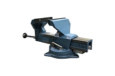 Быстрозажимные слесарные тиски Металлист ТССБ-140 со штампованным основанием (ВЧ 50) 2010010112400