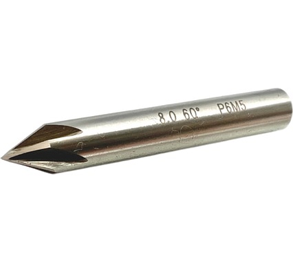 Зенковка ц/х 8 мм, 60 градусов, Р6М5 TORNERI 042095