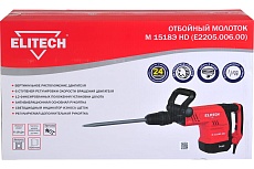 Отбойный молоток Elitech М 1518Э HD E2205.006.00 201380