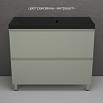 Мебель для ванной Style Line Манхэттен 100 см напольная, олива
