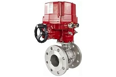 Шаровой кран DN.ru КШФП.316.200 Ду80 Ру16 с электроприводом EX-020 220 В D160-02121