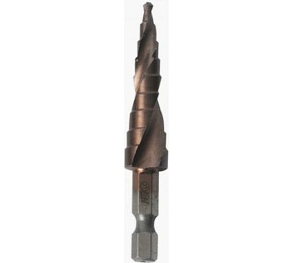 Сверло ступенчатое 4-12 мм БОЕКОМПЛЕКТ B1055-S412