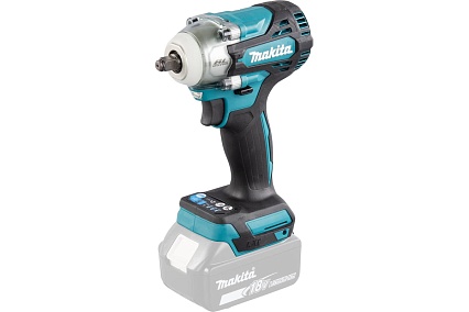 Аккумуляторный ударный гайковерт Makita бесщеточный, 18 В, Li-ion, BL-мотор, 0-3200 об\мин, 0-4000 уд\мин, 300 Нм, 4 скорости, 3\8", подсветка, М10-М20, б/акк и ЗУ DTW302Z