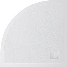 Поддон для душа BelBagno TRAY-MR-UNO-R-80-550-35-W-BO 80x80 белый, накладка белый