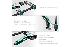 Струбцина F Kraftool KL-200/80 80х200 мм 32019-080-200